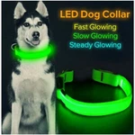 Led Light Up Dog Collar Pet Night Safety Bright Flashing Adjustable Nylon 2025. Fixed Price $8.91.