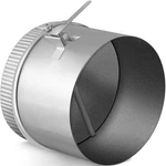 Backdraft Damper Duct Manual Volume With Sleeve Galvanized Sheet Adjus.... Fixed Price $47.56.