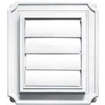 Builders Edge 140137079001 Scallop Exhaust Ventilator, In, Arctic, 001, White. Fixed Price $46.62.