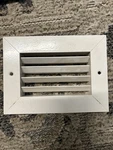 Price 630 6X4 Steel Air Grille White. Fixed Price $22.00.