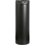 (5)-IMPERIAL Snaplock 6 In. X 48 1200 F Black Stove Pipe BM0220. Fixed Price $168.89.