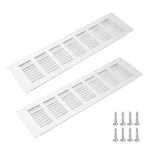 Antrader Aluminum Louvered Ventilation Grille Air Vent, 2PCS Rectangle Metal .... Fixed Price $16.22.