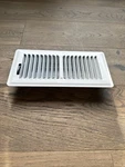 Shoemaker Mfg. 350-4X10W White Metal Rectangle Vent Diffuser In. Fixed Price $10.80.