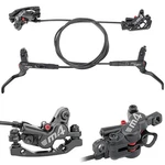 Ztz 4-PISTON Mtb Hydraulic Brake Set, Pm/is Adapter Fits Ebike Mountain Bmx. Fixed Price $63.89.
