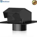 Hon&guan 4" 6'' Roof Vents Cap Exhaust Soffit Air Wall With Damper. Fixed Price $47.99.