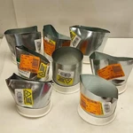 Lot Of 8 Master Flow In. Eave Vent Bath Exhaust BFEV4 - Deformed Shape. Fixed Price $46.90.