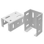 Ohiy Heavy Duty Aluminum Fence Bracket For Vinyl Fencing Fits 2-3/4IN Rail White. Fixed Price $27.99.