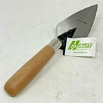 Hi-craft Kraft Tool Co. 5" X 2-3/4" Pointing Trowel W/ Wood Handle. Fixed Price $15.59.