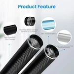 8IN 25 Ft Aluminum Ducting Hose For Heating Cooling Ventilation And Exhaust. Fixed Price $30.99.