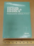 Okuma OSP5020L, OSP5000L-G, OSP500L-G Programming Manual, 7TH Edition. Fixed Price $20.00.