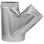 8" To 2X 6" Wye Split Angle-branch Galvanized-steel Pipe Hvac Duct Boot Fitting. Fixed Price $27.77.
