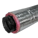 Everbilt 25 Ft Insulated Flexible Duct R8 Silver Jacket Hvac Vent. Fixed Price $104.00.