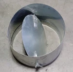 9" Hvac Duct Balancing Regulating Damper Manuel Adjust Air Flow Galvanized Metal. Fixed Price $79.99.