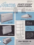 Vintage Catalog #2845 - 1957 Acme Flow Temp Air Conditioners. Fixed Price $15.00.