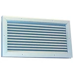 Dayton 5NKL2 Door Louver, 18-1/4 W, 10-1/8 H, Aluminum. Fixed Price $123.99.