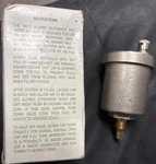 Taco 400 Hy-vent Automatic Hot Water Air 1/8 Npt 150 Psi New. Fixed Price $15.00.
