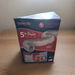 Deflecto Flexible Fire Resistant Aluminum Dryer Hose 4IN 5FT. Fixed Price $10.00.