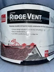 Ventsure 11.25 X 20 5/8 Black Plastic Roll Roof Ridge Vent***fast Free Ship. Fixed Price $78.43.