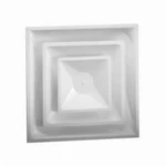 Hart & Cooley 10" Fpd T-bar Diffuser, Collar, Steel, White. Fixed Price $83.48.