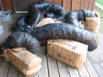 5 Pcs 8 Ft And 6 Class F114 Hart & Cooley Flexible Air Duct Thermal. Fixed Price $198.00.