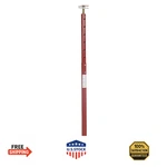 Vestil FJB-100 Basement Floor Jack, 100" Max Height, 5,600 Lb Capacity, Red. Fixed Price $158.00.
