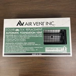 New Air Vent Inc. Solar Tek Replacement Automatic Foundation Black #rabl. Fixed Price $17.95.