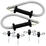 2 Of Electric Fence Spring Gate Kit, Set.... Fixed Price $27.97.