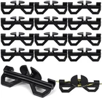 12 Pcs Electric Fence Tightener Wire Tensioner, Poly Black. Fixed Price $18.99.