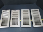Lot Of Shoemaker Adjust Vent Cover Register 350-4X10 Brown Sku Cs. Fixed Price $44.99.