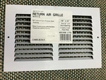 Selkirk Return Air Grille Steel White Finish 10"X6". Fixed Price $10.00.