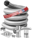 Forever Vent 5" Flex-all Single Ply Fuel Stainless Steel Chimney Liner Kits. Fixed Price $385.95.