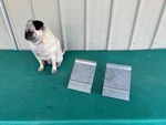 Lot Of 2 Kraft CC149 Stainless Steel Walking Safety Edger/groover 6"X 8" 3/4"R. Fixed Price $27.00.