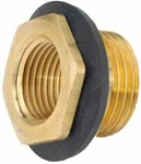 Dial Brass Cooler Drain - 3/4" Garden Hose Thread W/ 1/2" Female Pipe Nos. Fixed Price $19.95.