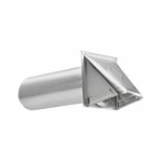 Lambro 344S In. Aluminum Exhaust Wall Hood Vent, 11 Tail Pipe - Quantity. Fixed Price $100.96.