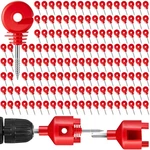 200 Pcs Electric Fence Insulator With 1 Socket Tool Screw Ri.... Fixed Price $76.30.