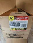 Master Flow F6IFD5X300 Insulated Flexible Duct R-6 Silver Jacket In. 25 Ft.. Fixed Price $54.99.