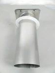 Deflecto DAVHA4/12 4-INCH Aluminum Dryer Hood. Fixed Price $17.37.