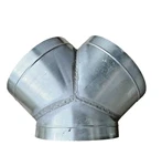 16 Y-duct Connector New, Hvac Galvanized Free Shipping. Fixed Price $79.99.