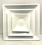 Metalaire 5700-6 10/24 01 24" X White Ceiling Diffuser 10" Neck Hvac A2A. Fixed Price $100.00.