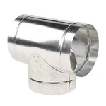 Master Flow Round 5IN Galvanized Steel Hvac Duct Fitting Vent Pipe Connector. Fixed Price $20.29.