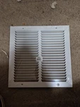 Vents 12" Lot Of 5 White 12X12 Metal Wall/ceiling Truaire. Fixed Price $18.43.