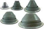 Dektite Pipe Flashing Boot: Round Gray Epdm (jack) Sizes #0 To #9. Fixed Price $22.95.