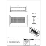 Air Vent Ragr Gray Standard Automatic Plastic Foundation 8 X 16 In.. Fixed Price $29.68.