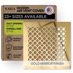 Saba Home Decor Air Vent Cover Grille - Acrylic Fiberglass 10 X Duct Opening. Fixed Price $72.97.