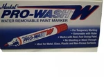 New Box Of 12 Pro Wash Water Removable Paint Markers - Black 97033 Markal. Fixed Price $18.50.
