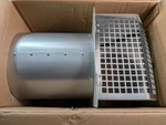 8 Inch Galvanized Steel Hooded Exhaust Wall Vent Cover + Screen & Damper Outdoor. Fixed Price $55.00.