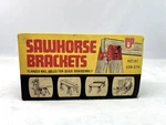 Vintage Crawford Sawhorse Bracket / New Old Stock No 87. Fixed Price $15.35.