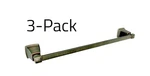 3-PACK Moen Boardwalk 18" Towel Bar, Y3218BRB (mediterranean Bronze). Fixed Price $91.80.