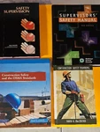 Construction Safety Books Lot Osha Supervision Manual Goetsch Maccollum. Fixed Price $29.99.