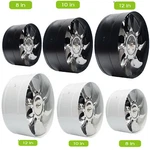 8"/10"/12" Inline Duct Fan Blower Booster Exhaust Hvac Air Cooling Ventilation. Fixed Price $34.19.